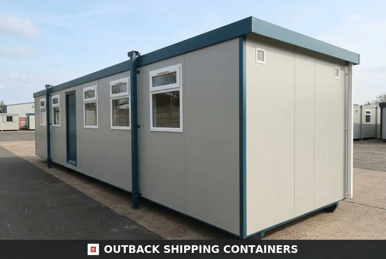 40FT x 10FT Jackleg Office Cabin