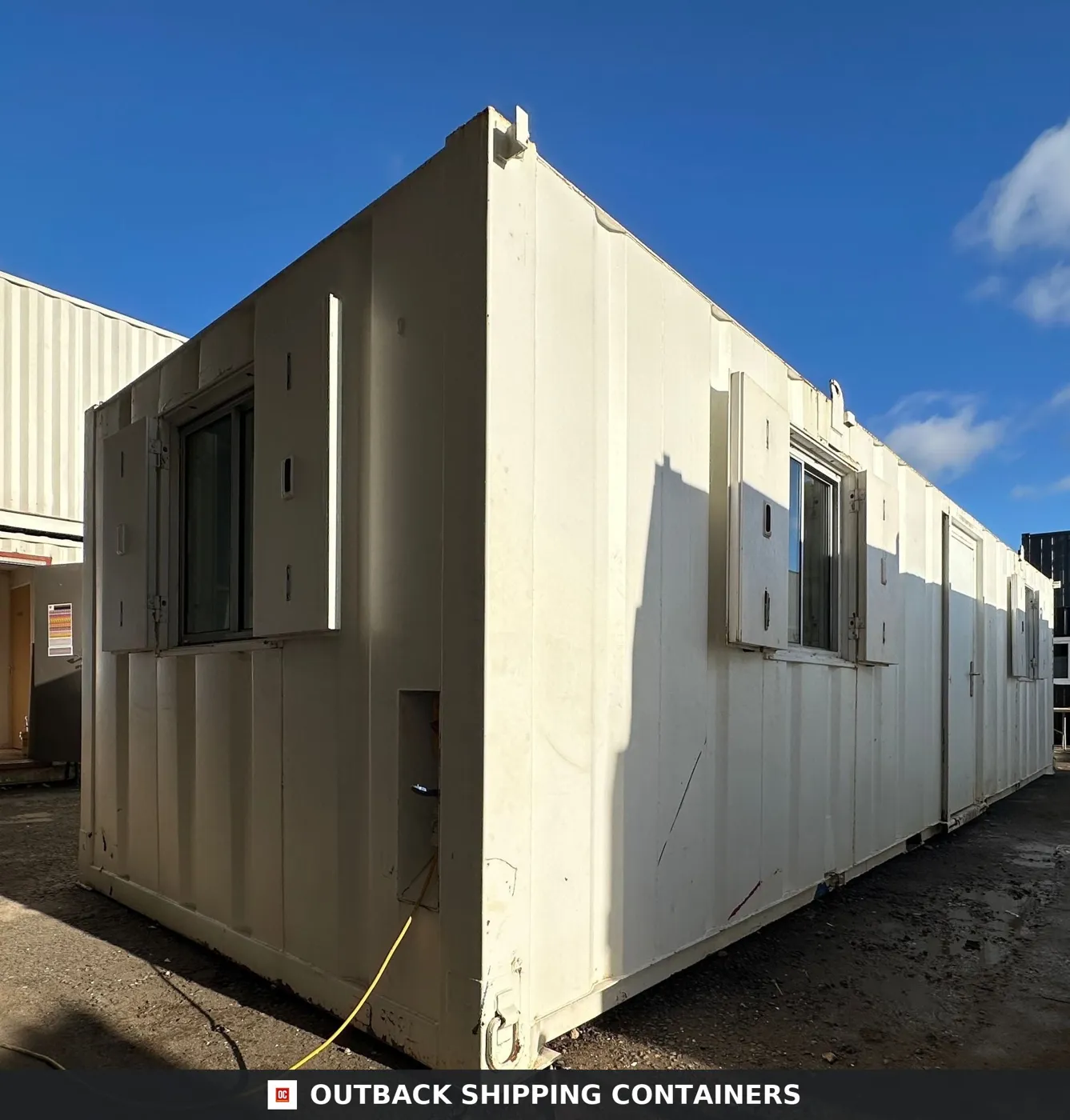 32x10ft — Canteen / Office — Building Site Accommodation — Portable Anti-Vandal