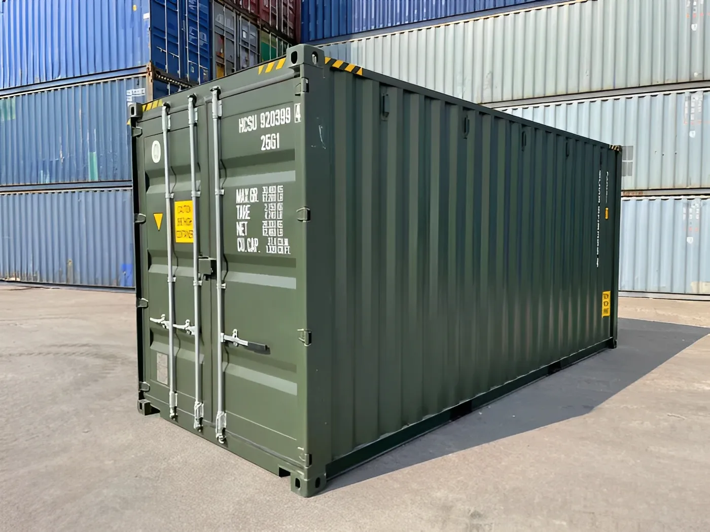 20Ft High Cube Container – One Trip (9FT 6′ High) Key Features