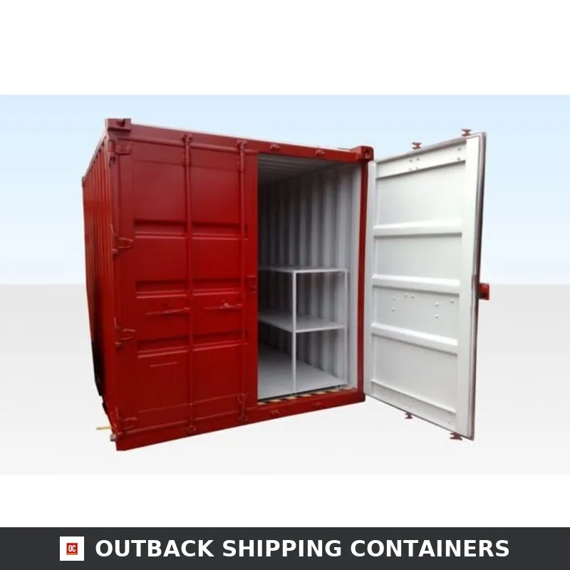 10Ft X 8Ft Flat Floor Bunded Store