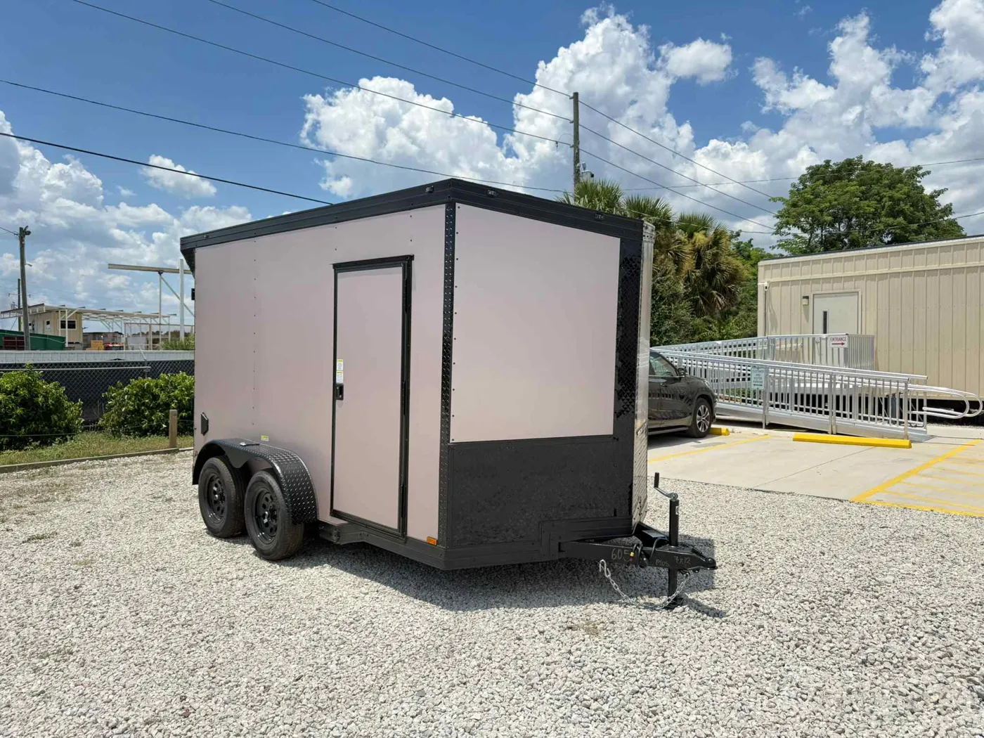 New 7×12 CYNERGY CARGO Enclosed Trailer
