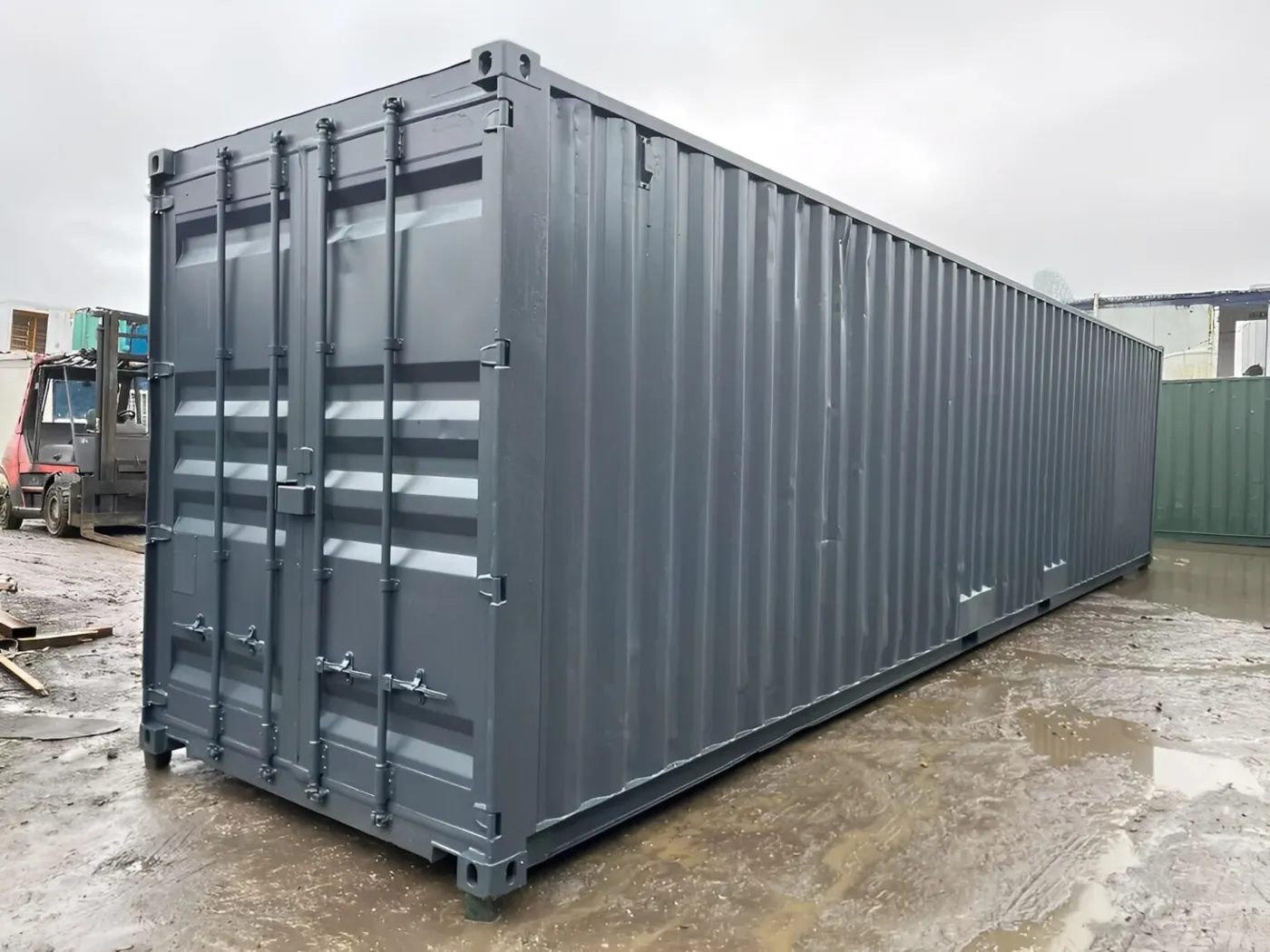 40Ft x 8Ft Shipping Container With Double Roll-Up Doors