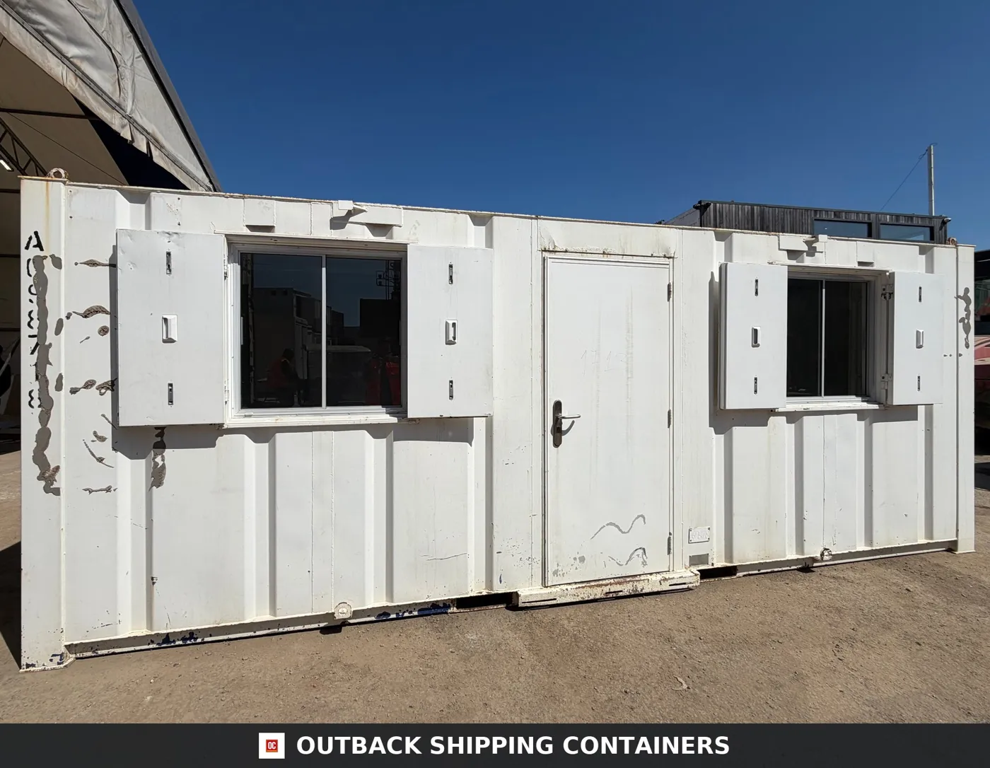 21x9ft — Canteen / Office — Building Site Accommodation — Portable Anti-Vandal