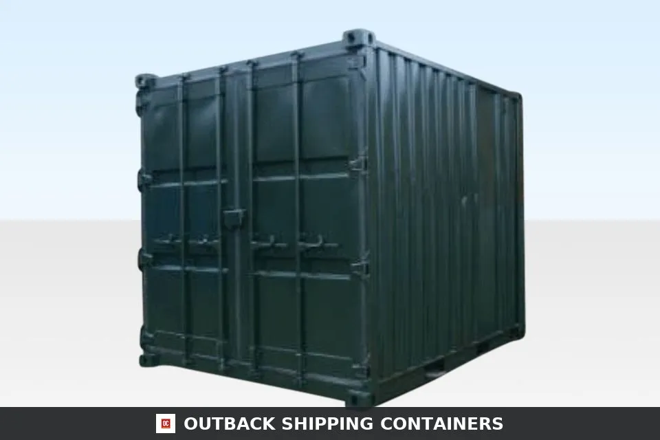 Used 10Ft Cut Down Container