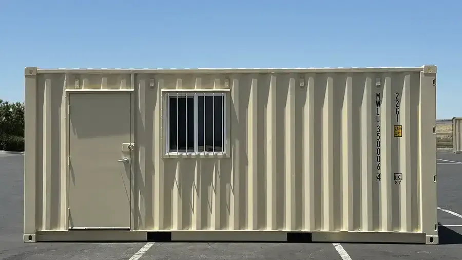 20ft New Combo Office and Storage Container