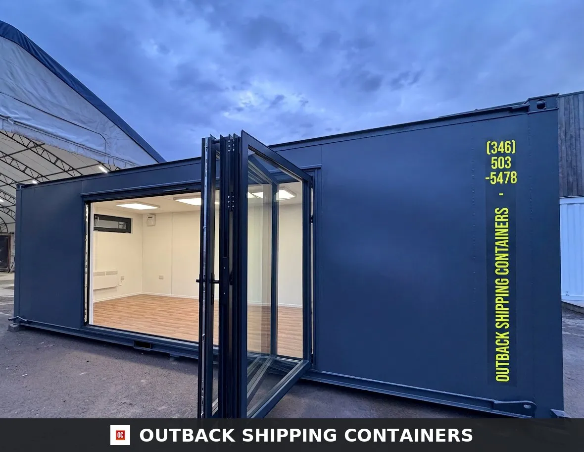 24x9ft — CUSTOM Cabin — Container Office/Canteen/Studio — Portable Building — No 1520