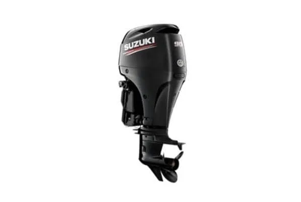 Suzuki DF90ATL2, 90 HP, 20 IN SHAFT, REMOTE, ELECTRIC, BLACK