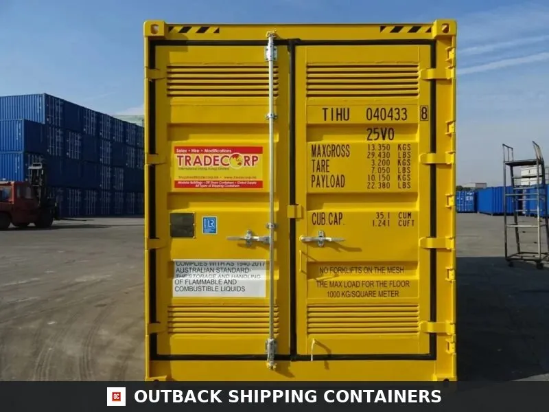 20ft Hazardous Goods Shipping Container