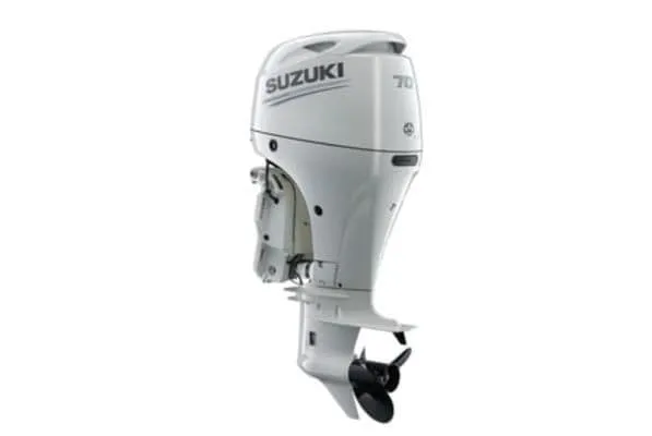 Suzuki DF70ATLW2, 70 HP, 20 IN SHAFT, REMOTE, ELECTRIC, WHITE