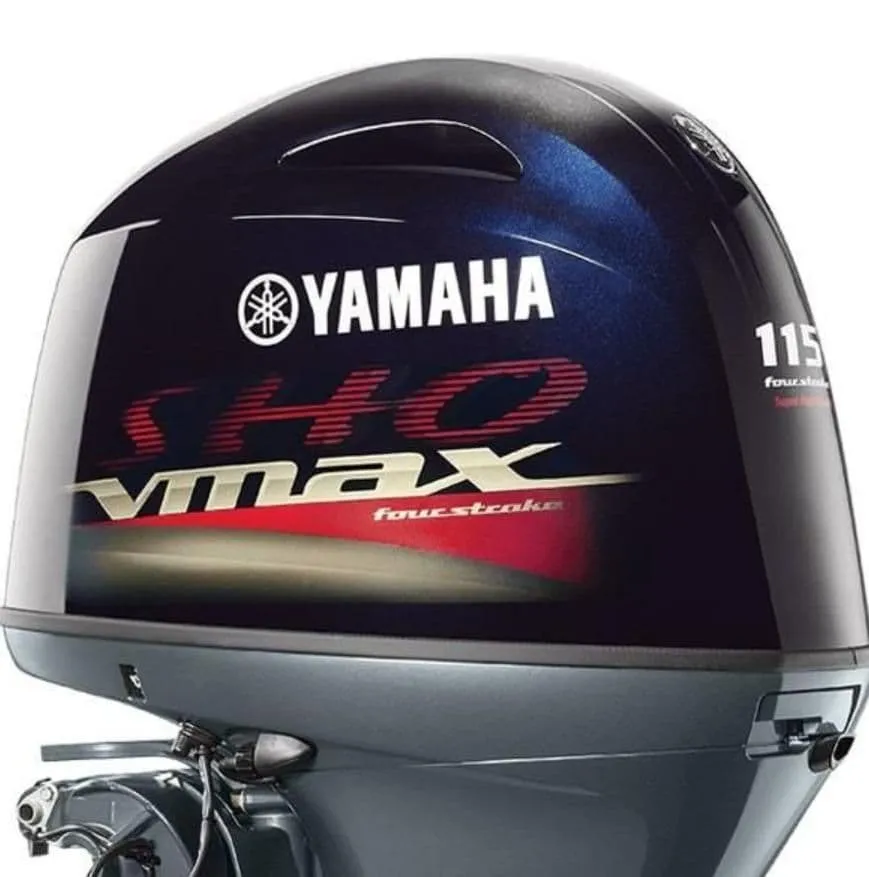 Yamaha VF115XA, 115 HP, 25" SHAFT, REMOTE, ELECTRIC, PT&T, VMAX SHO 1.8L
