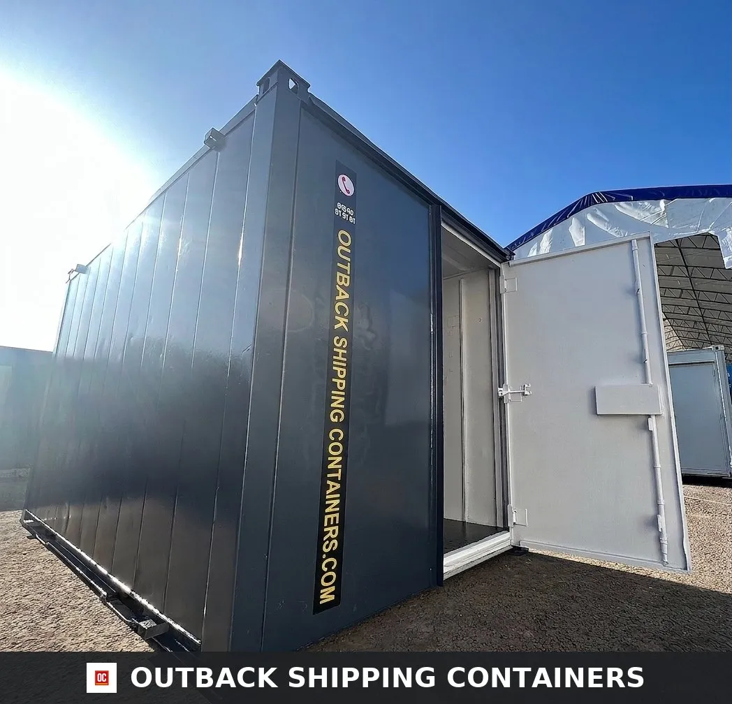 12.5 x 8 ft Steel Secure Store — Anti-Vandal Storage Container