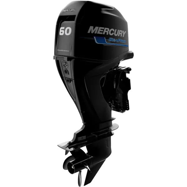 New Mercury 60HP SeaPro Command Thrust Tiller 60EXLPT Outboard Engine