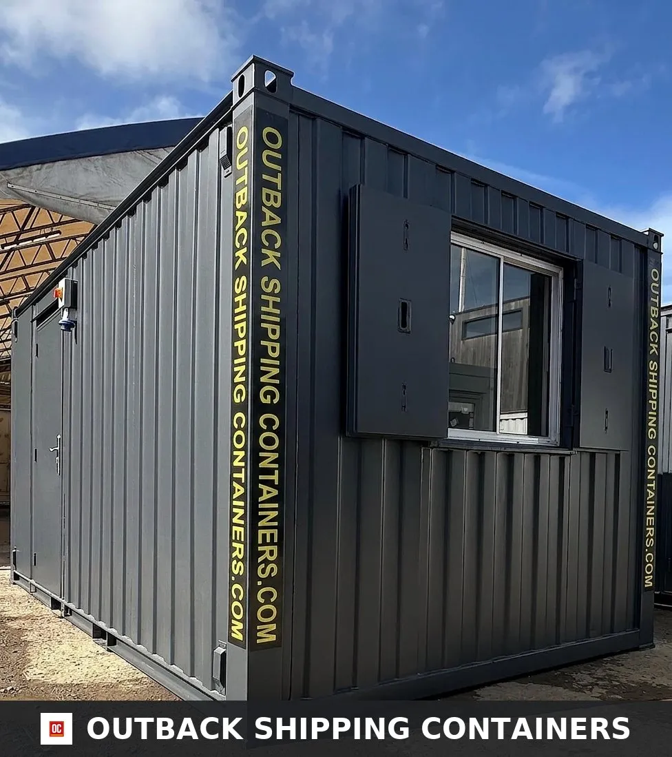 16x9 ft – Canteen / Office – Open Plan – Portable Building – Anti-Vandal