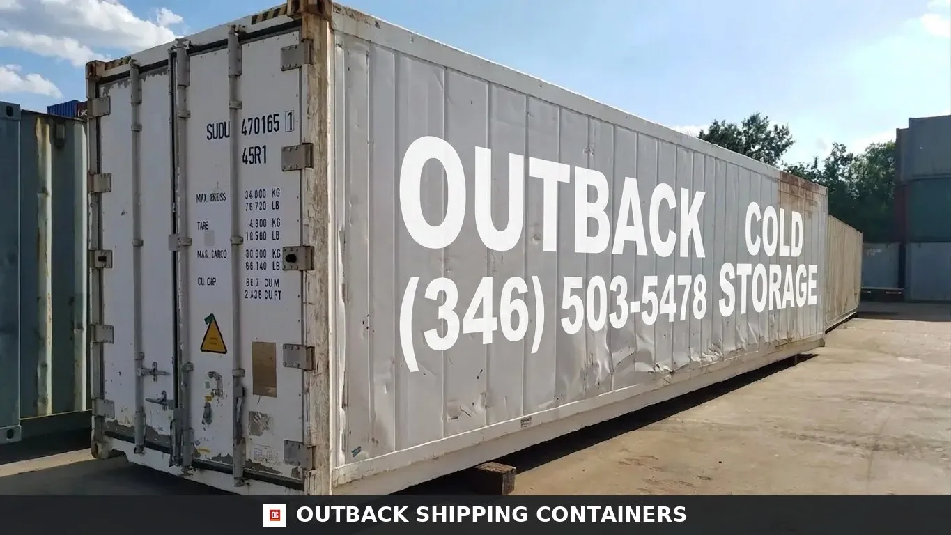 40′ HC WORKING Refrigerated Container