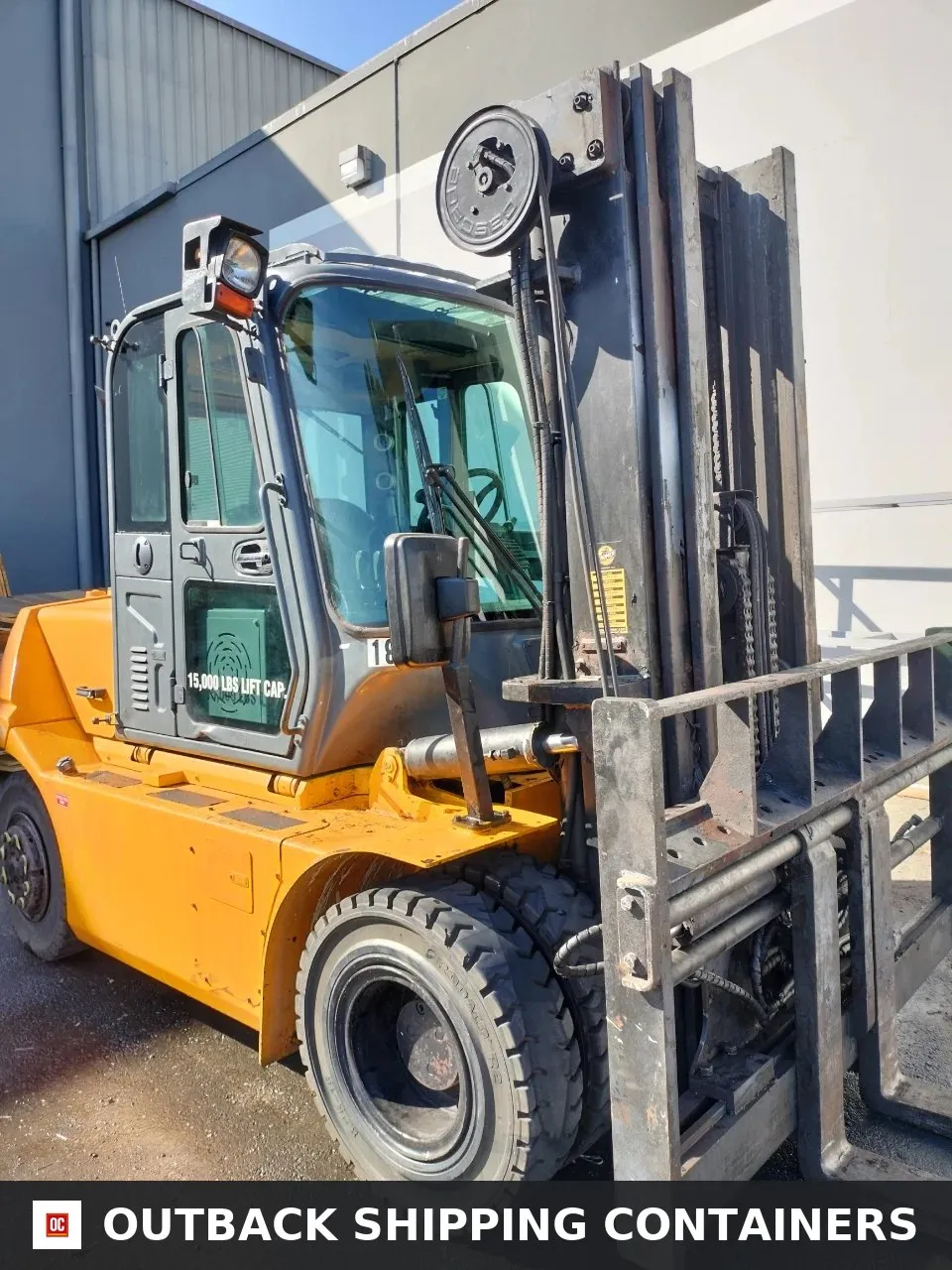 2018 Hyundai 70D-9 Pneumatic Tire Forklift