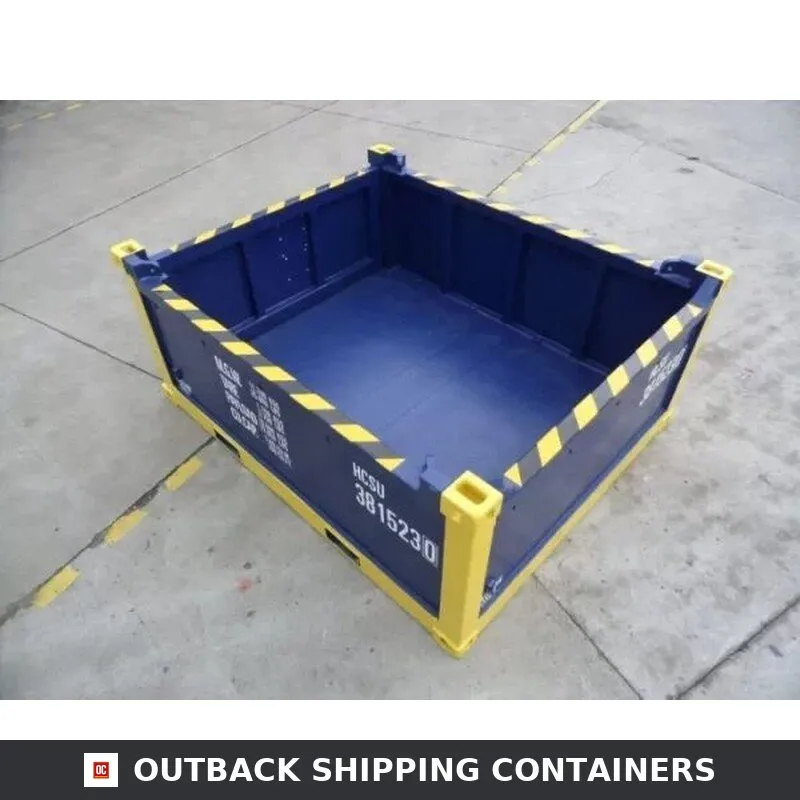 10ft DNV 2.7-1 Half Height Open Top Containers