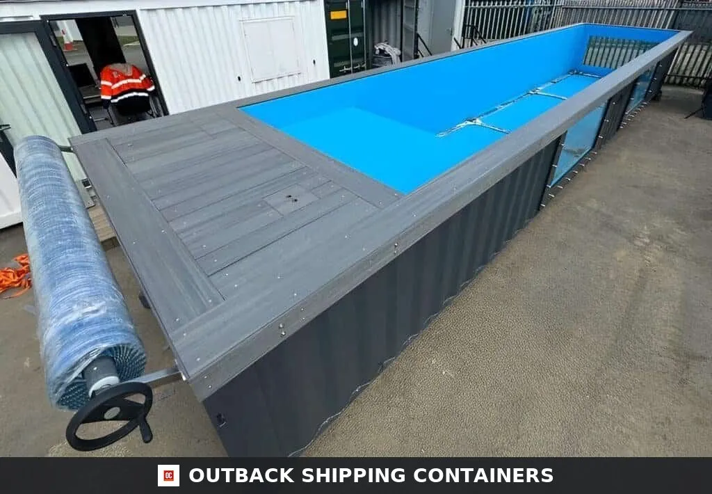 12M / 40ft Portable Container Swimming Pool | Ideal Outdoor Swimming Pool