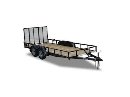 7,000 LB GVWR LIGHT DUTY WOOD FLOOR UTILITY TRAILER