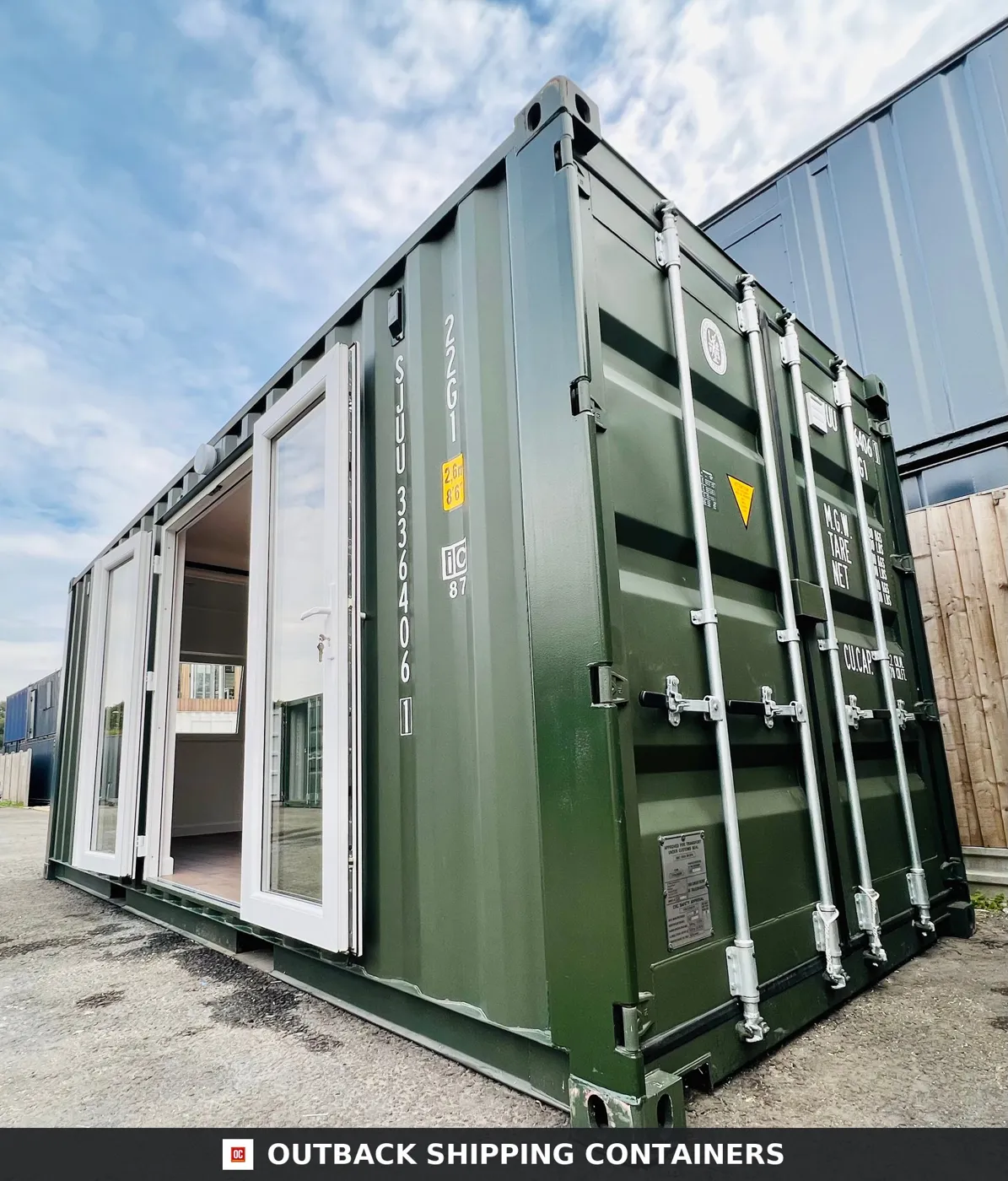 20x8 ft Shipping Container House / Annex Conversion — Container Home — One Bed Box