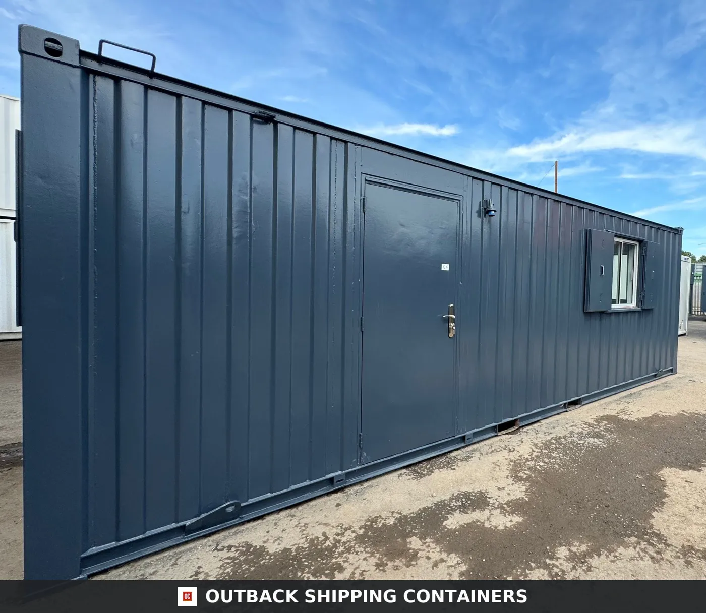 24x9 ft – Open Plan Office – Site Accommodation – Anti-Vandal Cabin