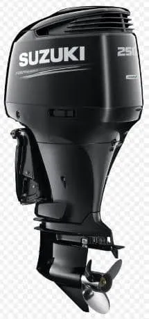 Suzuki DF250APXX2, 250 HP, 30 IN SHAFT, DIGITAL, ELECTRIC, BLACK