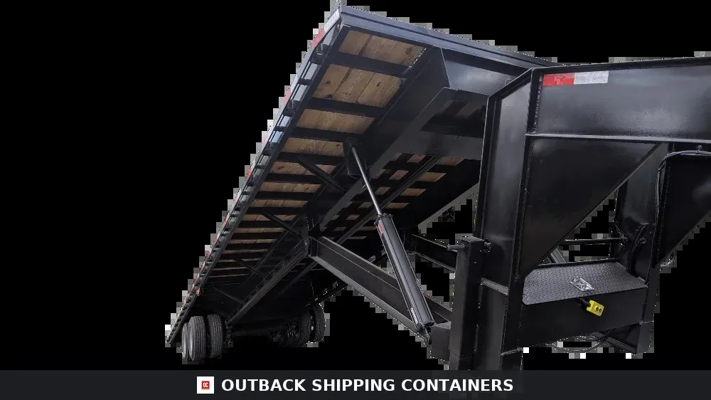 40ft Tilt-Bed Shipping Container Trailer (V2)