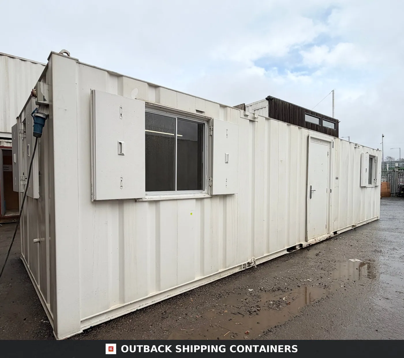 32x10ft — Canteen / Office — Building Site Accommodation — Portable Anti-Vandal