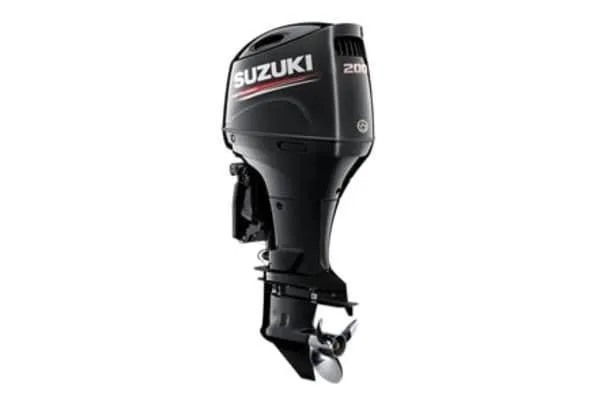 Suzuki DF200ATL2, 200 HP, 20 IN SHAFT, REMOTE, ELECTRIC, BLACK