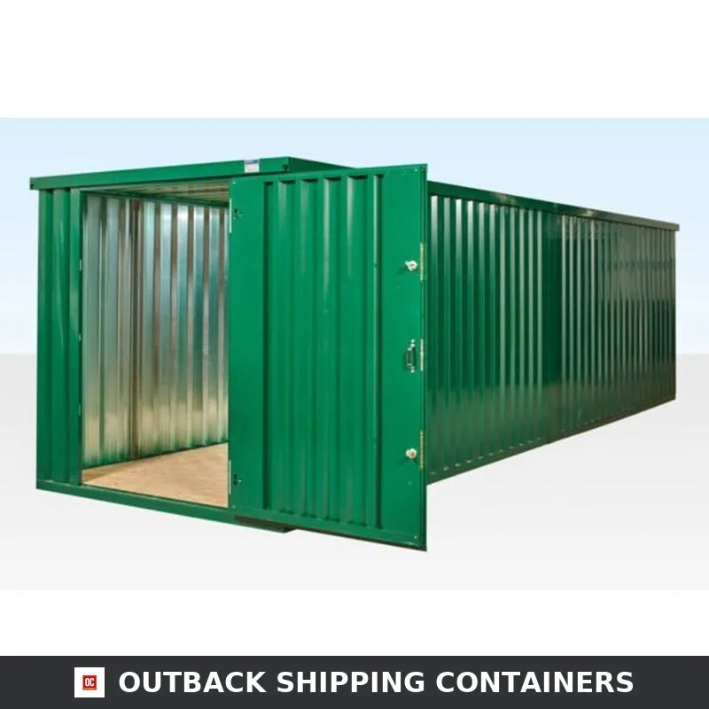 8M X 2.1M End Linked Flat Packed Container Bundle (Powder Coated)