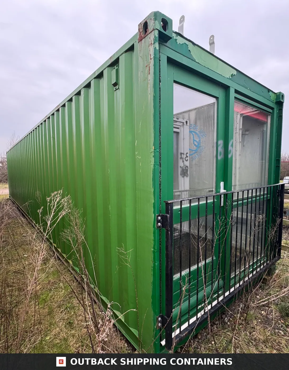 40 Ft Converted Shipping Container Home — 2 Rooms — Reduced — No D2