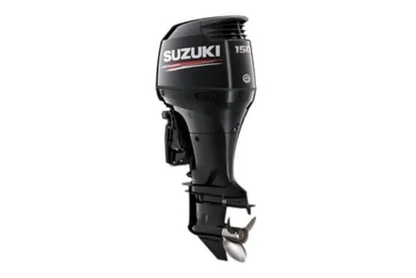 Suzuki DF150TX2, 150 HP, 25 IN SHAFT, REMOTE, ELECTRIC, BLACK