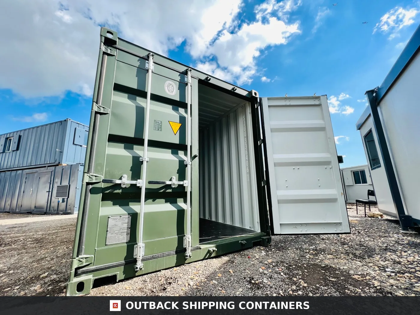 20 x 8 ft One-Trip Shipping Container — Secure Storage / Anti-Vandal