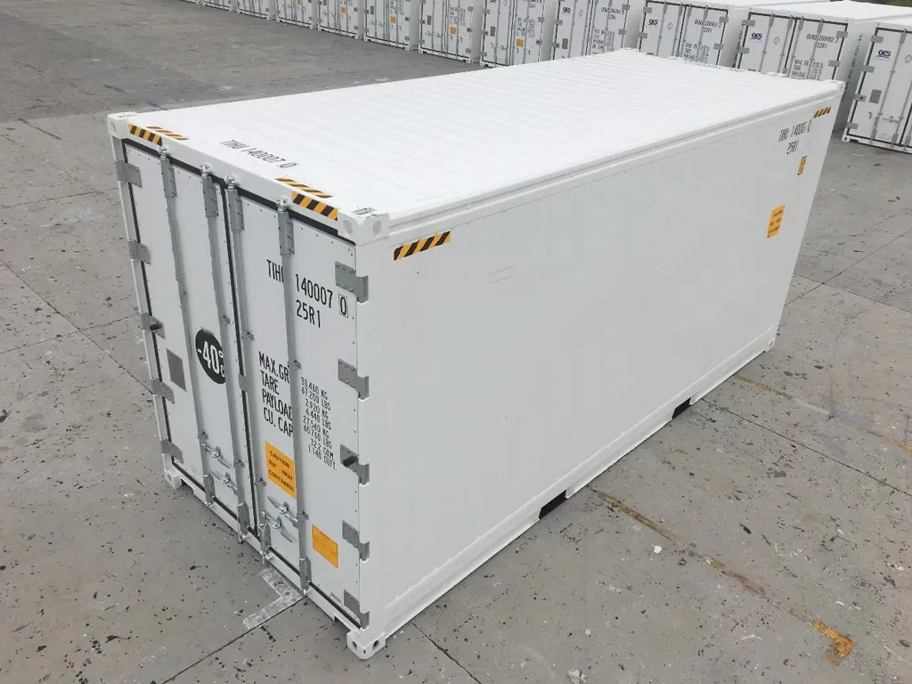 20′ HIGH CUBE REFRIGERATED CONTAINER FOR SALE