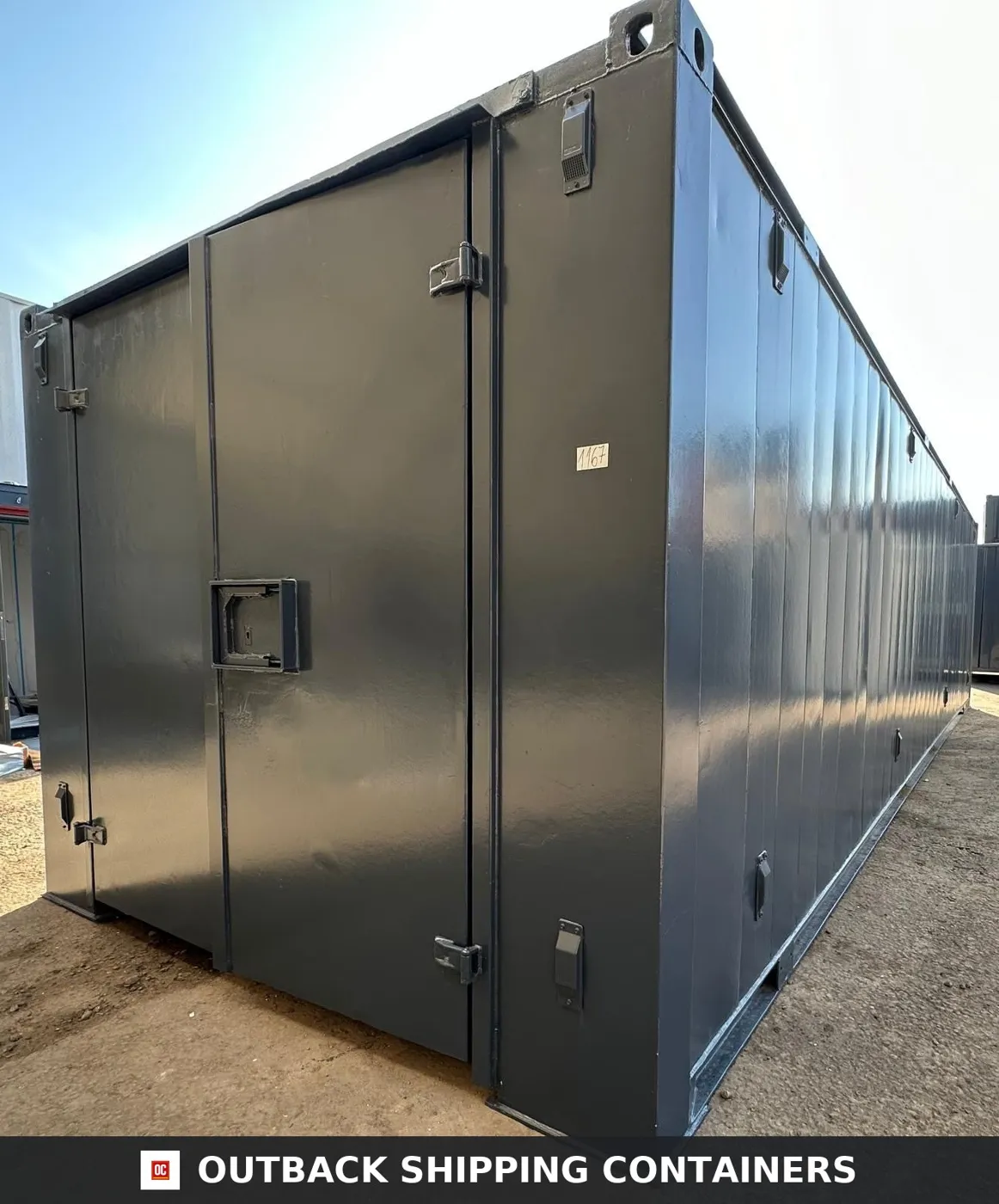 32 x 10 ft Secure Storage Container — Anti-Vandal Steel Store