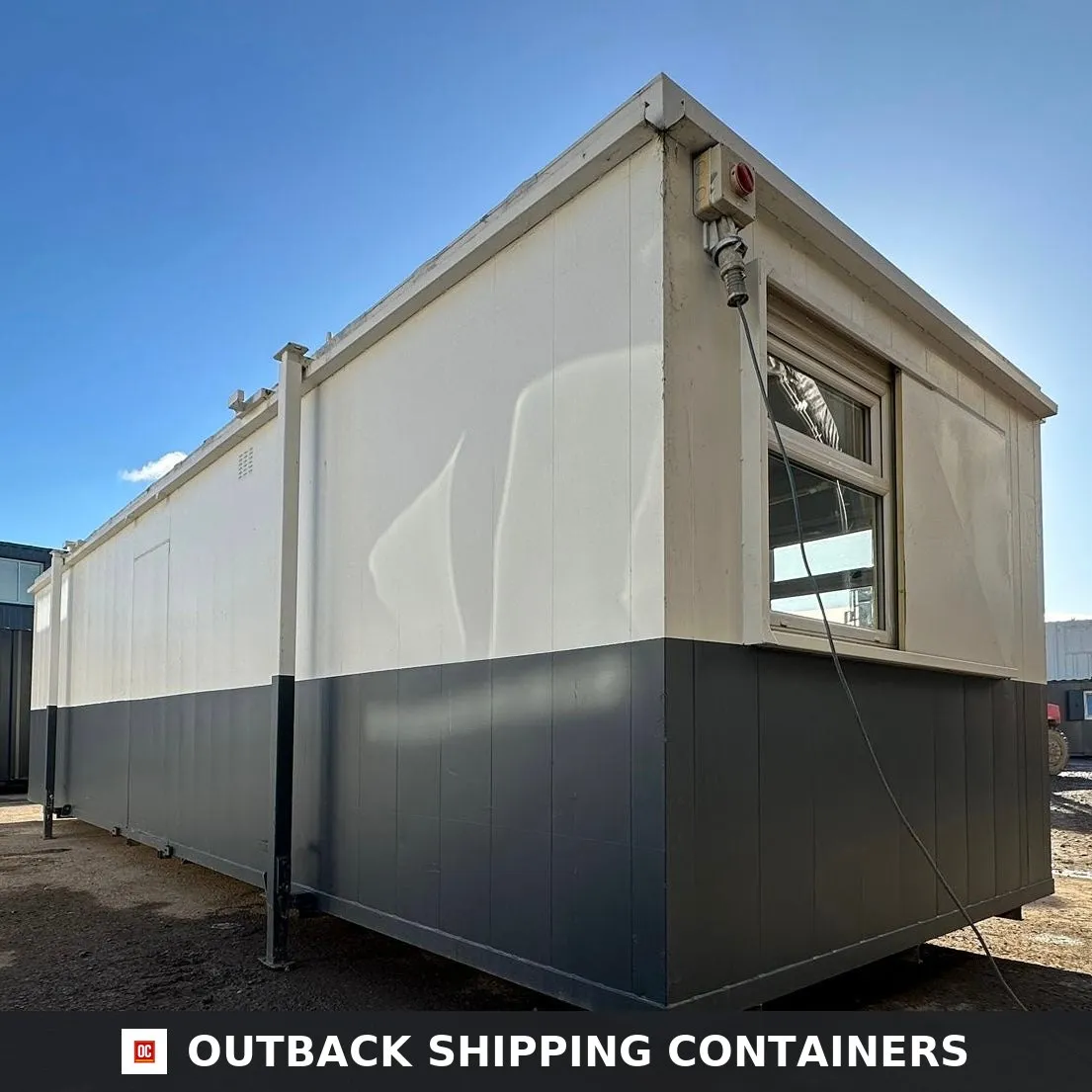 32x10ft — Canteen / Office — Building Site Accommodation — Portable Anti-Vandal