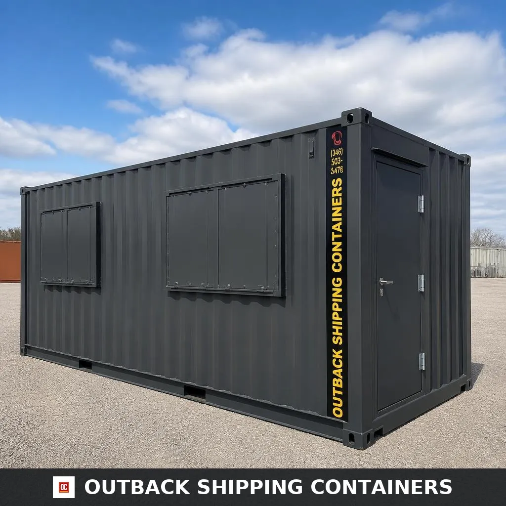 21x8ft – Canteen – Site Accommodation – Portable Anti-Vandal Building