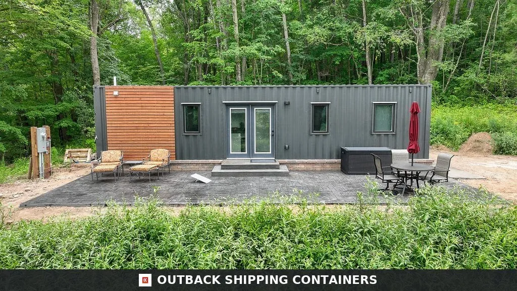 40ft Kennedy Luxury Container Home | 1 Bed 1 Bath Prefab Shipping Container House