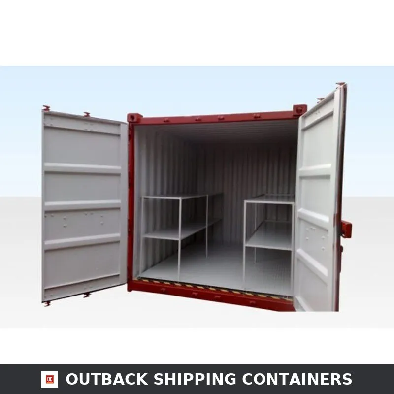 8Ft X 8Ft Raised And Flat Floor Bunded Store