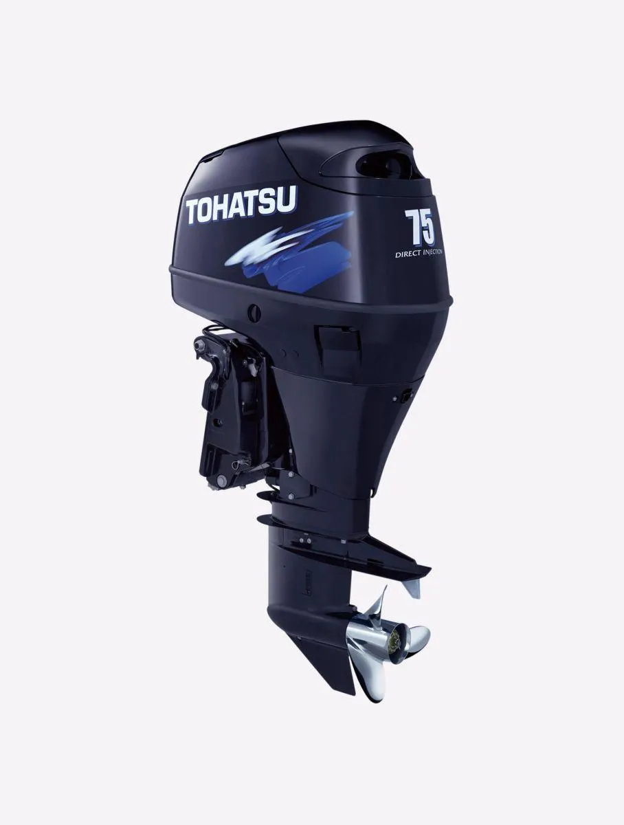 Tohatsu MD75C2EPTOL, 75 HP, 20 IN SHAFT, ELECTRIC START ,PT&T