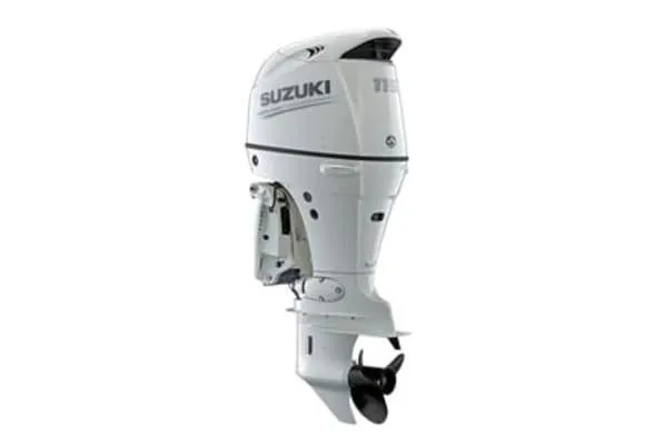 Suzuki DF115ATLW2, 115 HP, 20 IN SHAFT, REMOTE, ELECTRIC, WHITE