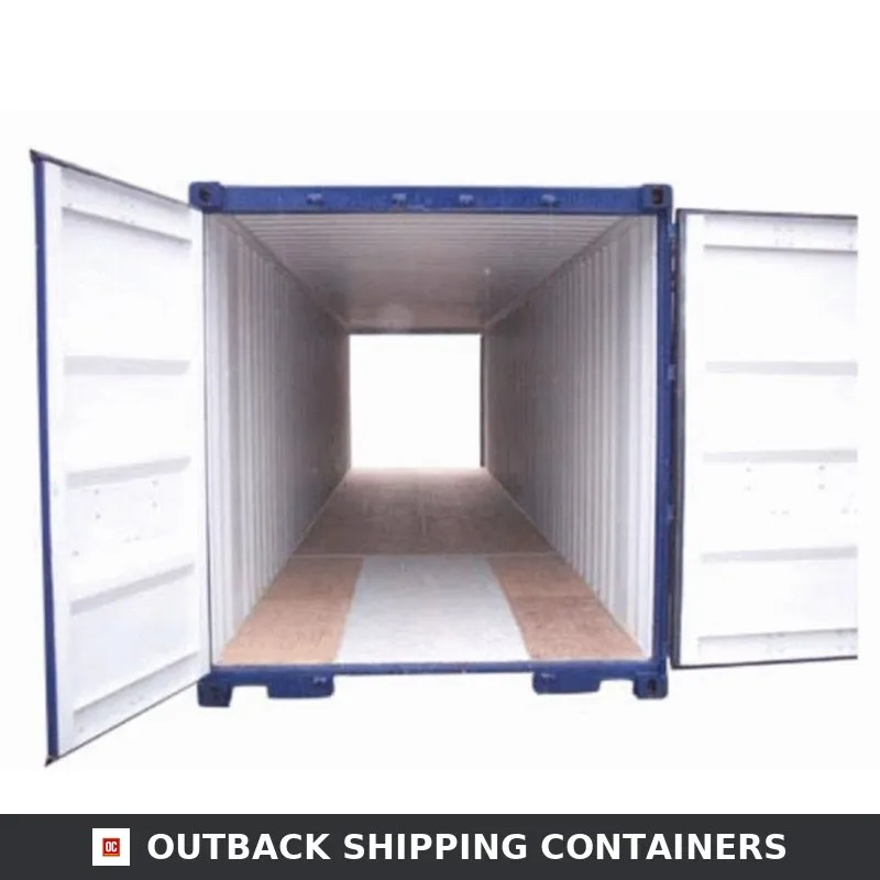 40Ft X 8Ft One Trip Tunnel Container Double End Door