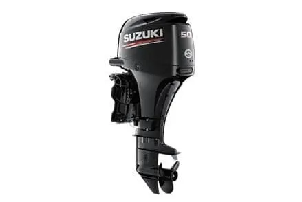 Suzuki DF50ATL2, 50 HP, 20 IN SHAFT, REMOTE, ELECTRIC, BLACK
