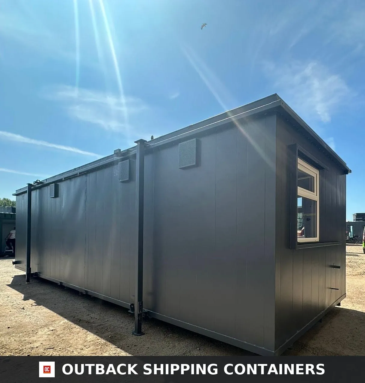 32 x 10Ft – Canteen / Office Cabin & 2+1 Toilet Block – 50/50 Split