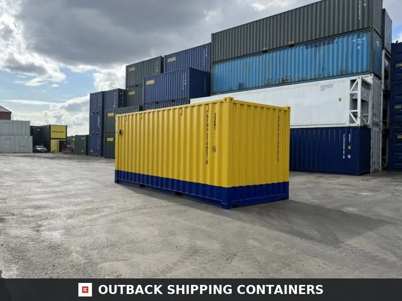 20ft Modified One-Trip Containers – Custom Build