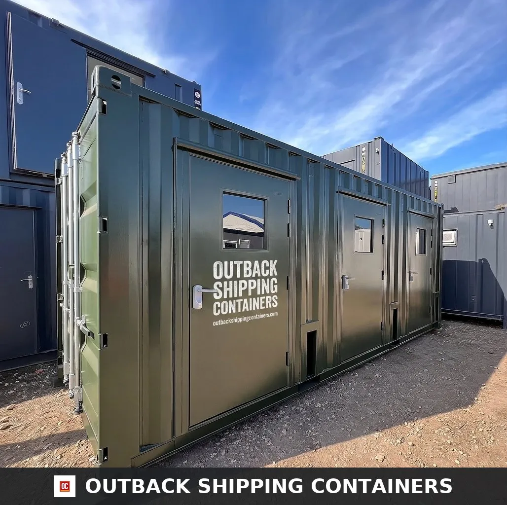 20 ft Modified Shipping Container Conversion — Sound Chamber — No 968