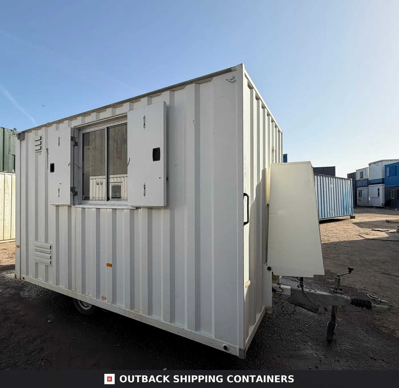 BOSS CABIN — Towable Mobile Welfare — Toilet, Canteen & Drying Room — Self Contained — Building Site