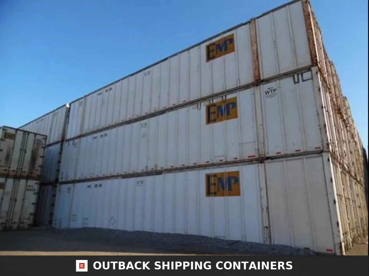 Used 53ft High Cube Shipping Container – Galvanized Aluminum