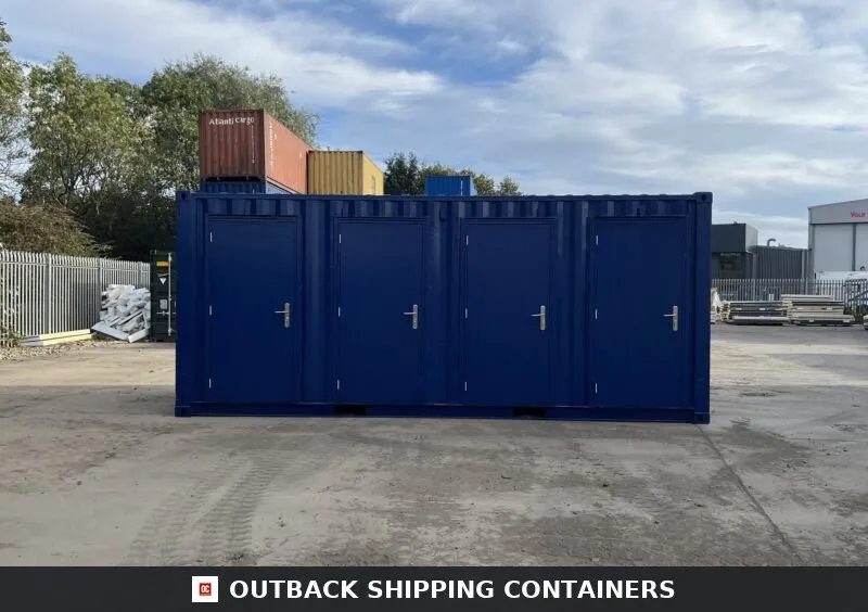 20ft Shipping Container Multi-unit Storage Solution