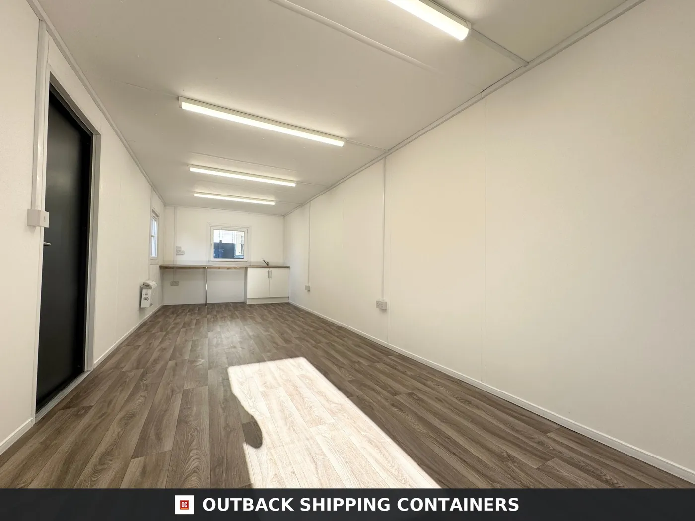 32x10ft Cabin – Open Plan Canteen / Office – Anti-Vandal – Portable Building