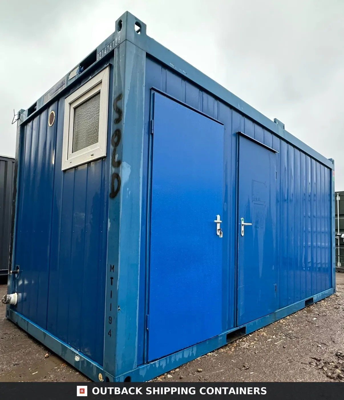 16 x 8 ft — 3 + 1 Toilet Block — Portable Building — Site Accommodation